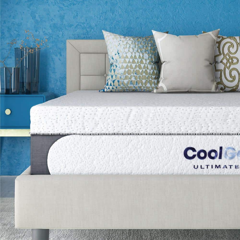 キューマットエース　QA-6000 Cool Gel Ultimate Queen-Size 14 in. Gel Memory Foam Mattress