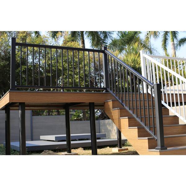 NewTechWood Allure Aluminum Preassembled Rail Angled Bracket