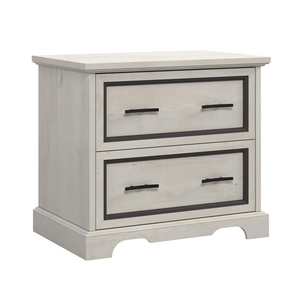 SAUDER Carolina Grove Winter Oak Lateral File Cabinet