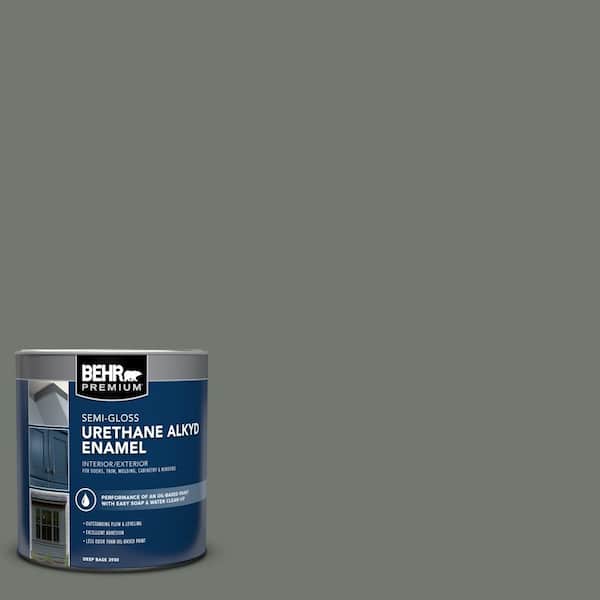 BEHR PREMIUM 1 qt. #T17-13 In The Woods Semi-Gloss Enamel Urethane Alkyd Interior/Exterior Paint