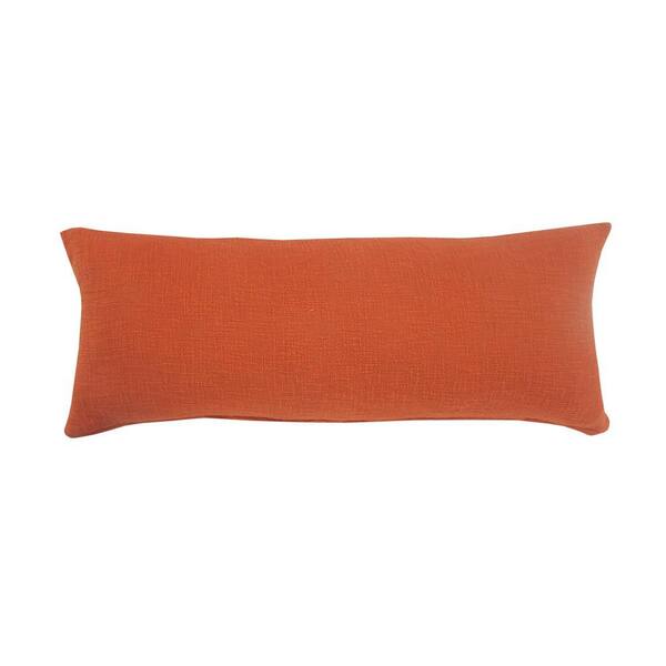 small orange pillow