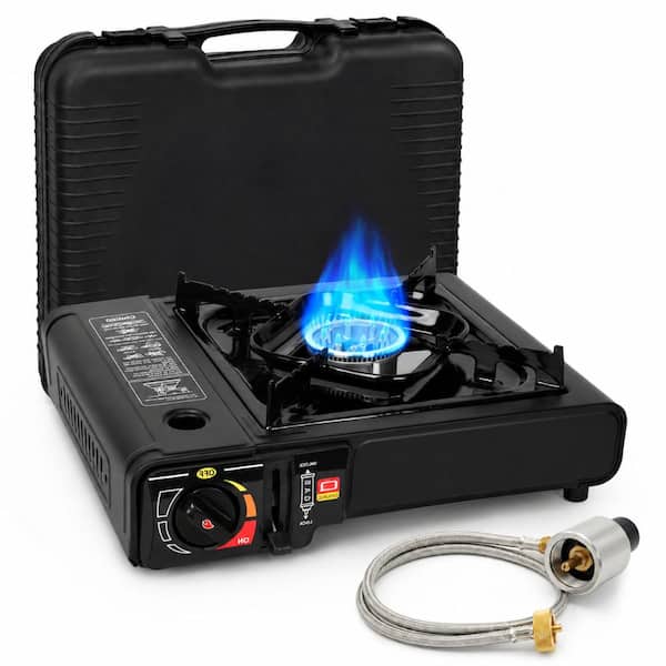 SHINESTAR 7800 BTU Butane and Propane Portable Dual Fuel Stove