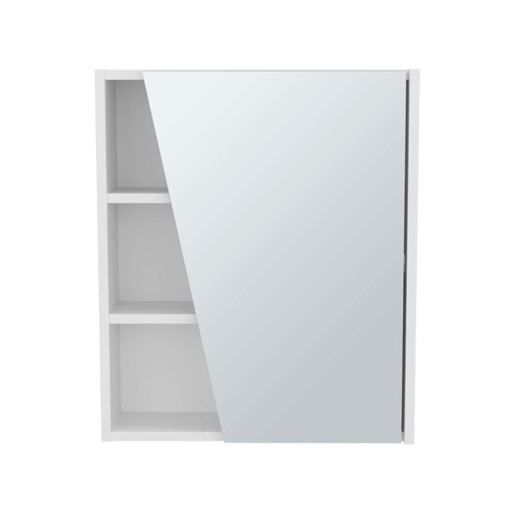 19.7 in. W x 23.2 in. H White Rectangular Engineered Wood Surface Mount Medicine Cabinet without Mirror price history on PriceWatchPro