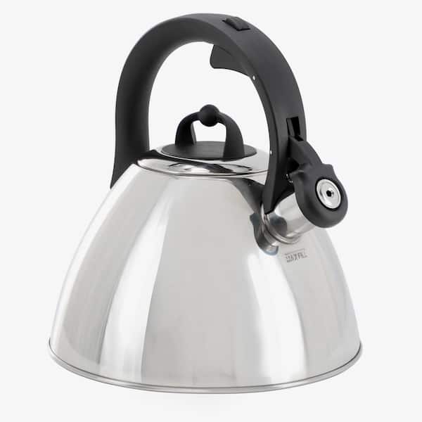Starsbury 8.4 Cups 2.1 qt. Stainless Steel Whistling Tea Kettle with Stay-Cool Handles