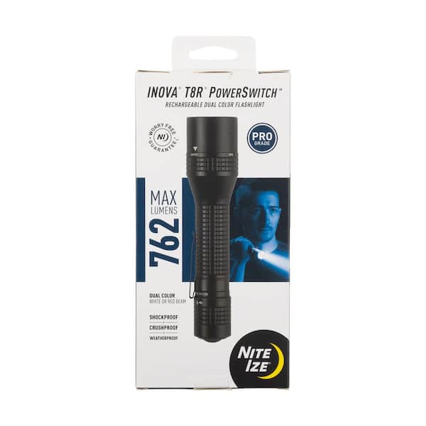 Nite Ize Inova T8R PowerSwitch Rechargeable Dual Color Flashlight