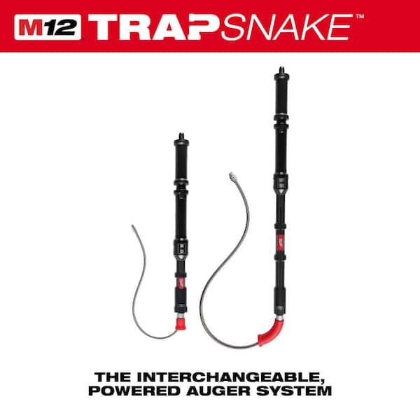 Milwaukee M12 Trap Snake 12V Lithium-Ion Cordless 4 ft