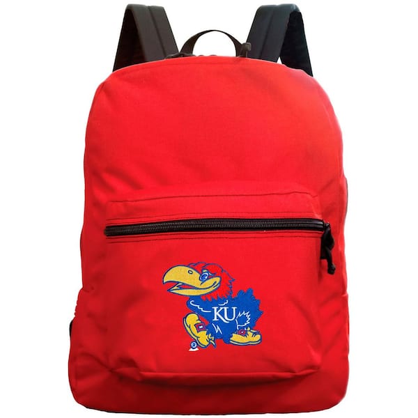 NCAA Kansas Jayhawks Trim color Laptop Backpack by Mojo Licensing