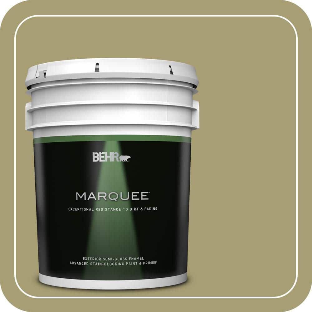 5 gal. #PPU9-04 Fresh Olive Semi-Gloss Enamel Exterior Paint & Primer price history on PriceWatchPro