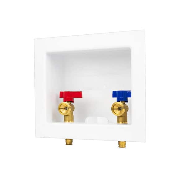 1/2 in. NOM Cold Expansion PEX x 3/4 in. Garden Hose with 1/4 Turn Brass Ball Valves