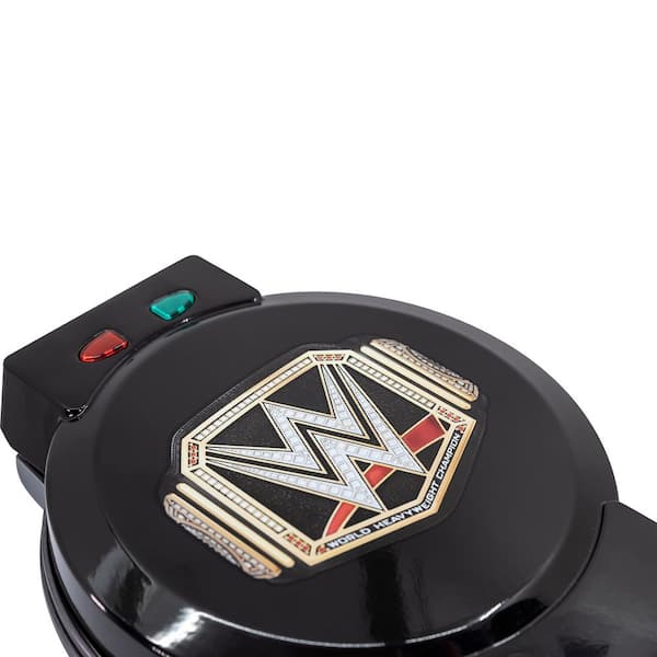 Uncanny Brands 2 qt. Black Ceramic WWE Championship Belt Slow Cooker