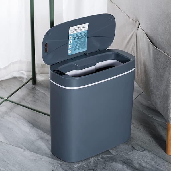 Smart Sensor Trash Can - Automatic Induction for Hands-free