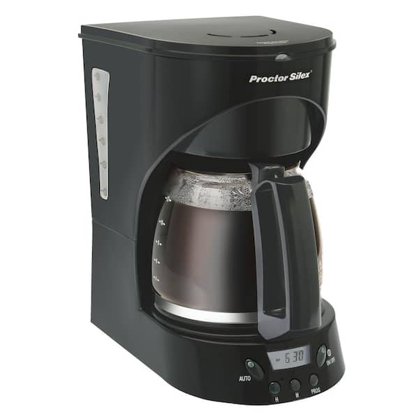 Hamilton Beach Proctor-Silex Programmable 12 Cup Coffeemaker Black43574Y