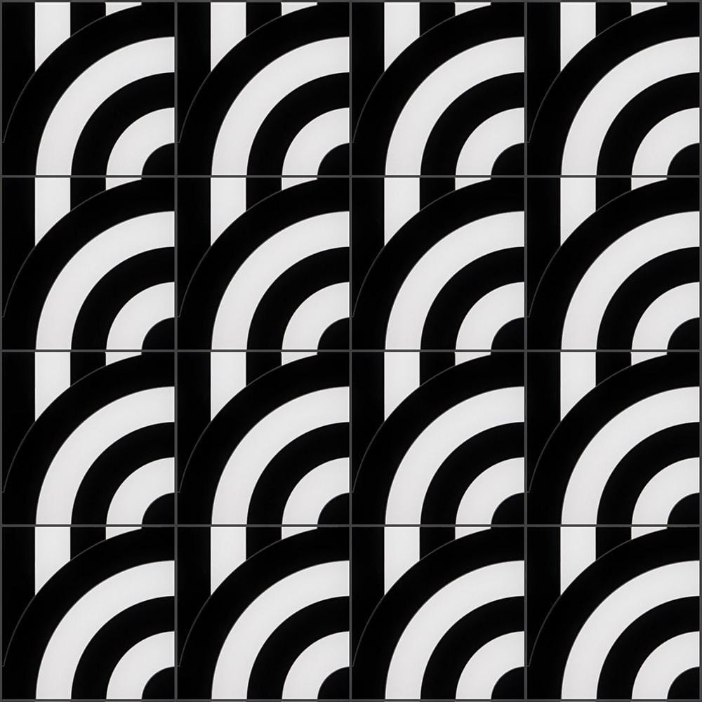 Elizabeth Sutton Bow Horizon Viva 12 in. x 12 in. Polished Marble Floor and Wall Mosaic Tile (1 sq. ft. / Sheet) price history on PriceWatchPro