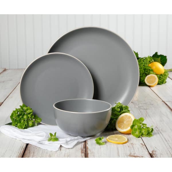https://images.thdstatic.com/productImages/fbadc9d7-a7fc-4781-96e2-e1dfd7bd7c8f/svn/matte-gray-gibson-home-dinnerware-sets-107434-12rm-1f_600.jpg