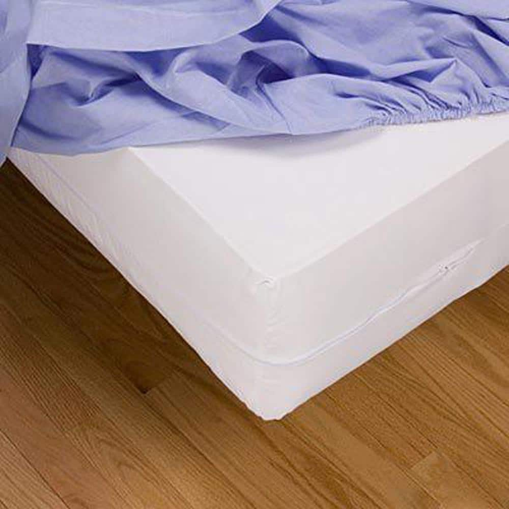 All-in-One Bed Bug Blocker Waterproof Zippered Mattress Protector, Twin