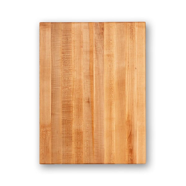 JOHN BOOS 24 in. x 18 in. Edge Grain Maple Wood Reversible