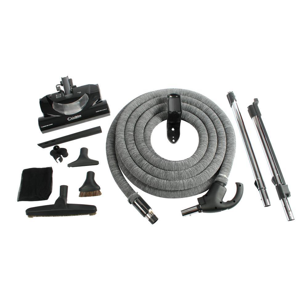 Cen-Tec Systems 91431 Complete Central Vacuum Accessory Kit with Metal Wands 