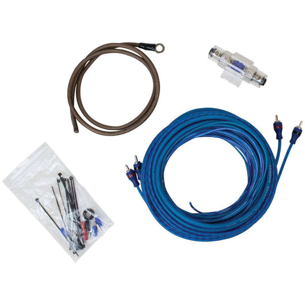 Stinger 4Gauge Copper Select Wiring Kit with UltraFlexible Copper