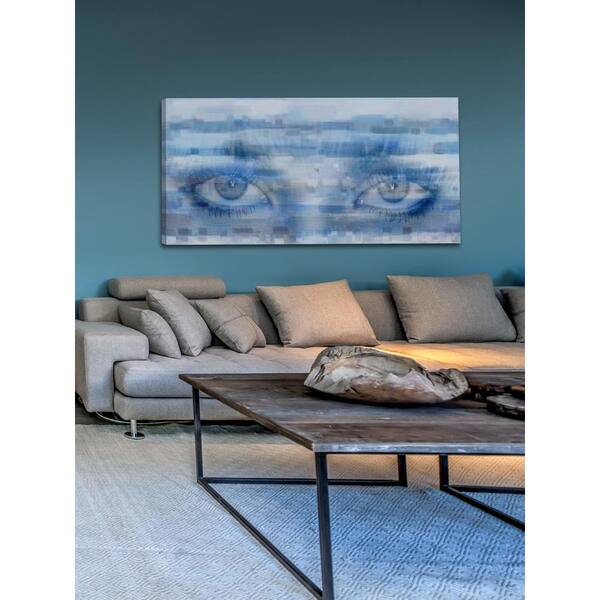Unbranded 12 in. H x 24 in. W "Those Eyes" by Parvez Taj Printed Canvas Wall Art