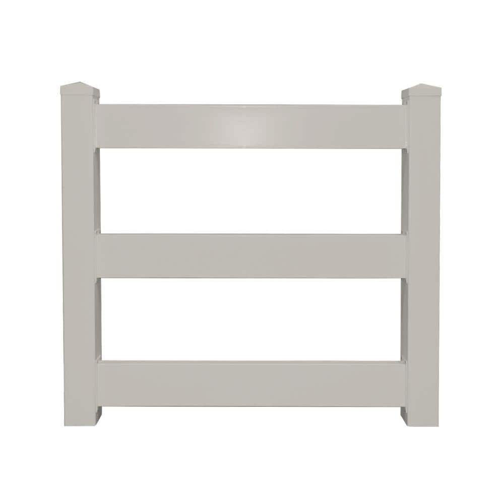 4 ft. W x 4 ft. H 3-Rail Tan Vinyl Fence Gate EZ Pack price history on PriceWatchPro