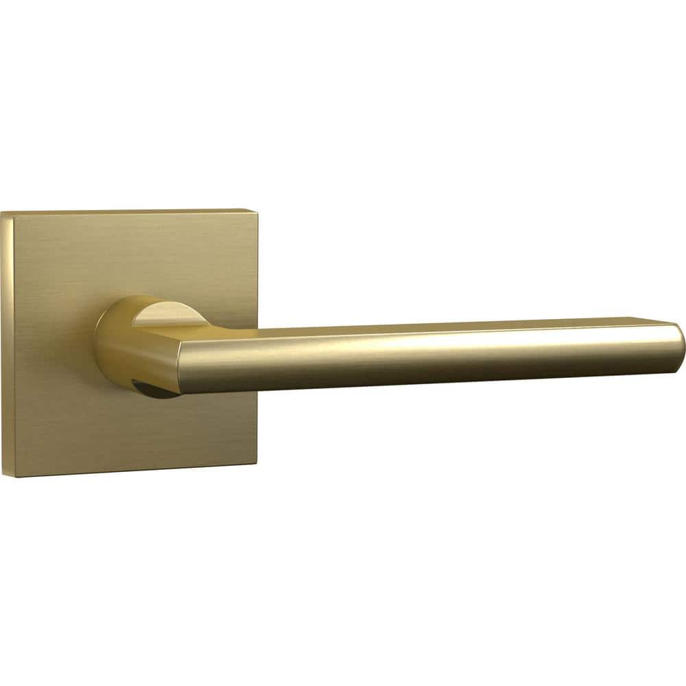 Bravura Charlotte 939-7 Passage Hall/Closet Door Knob Solid Brass Satin Brass w/ square trim price history on PriceWatchPro