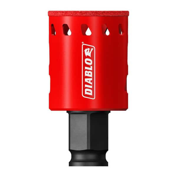 DIABLO 1-1/4 in. Diamond Grit Hole Saw Tile, Stone and Glass