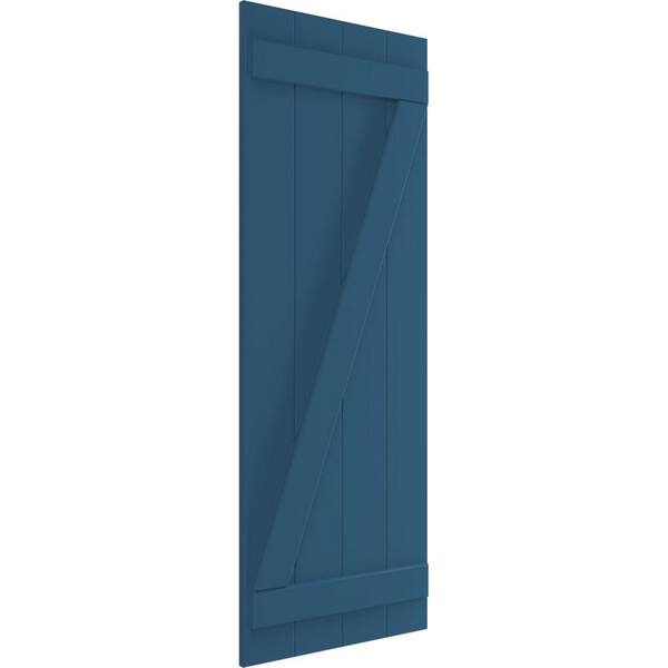 Ekena Millwork 21-1/2 in. x 72 in. True Fit PVC 4-Board