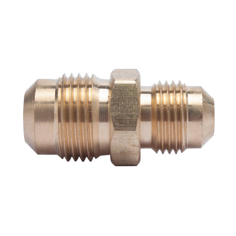 1/2 in. OD x 3/8 in. OD Flare Brass Reducing Coupling Fitting (5-Pack) price history on PriceWatchPro