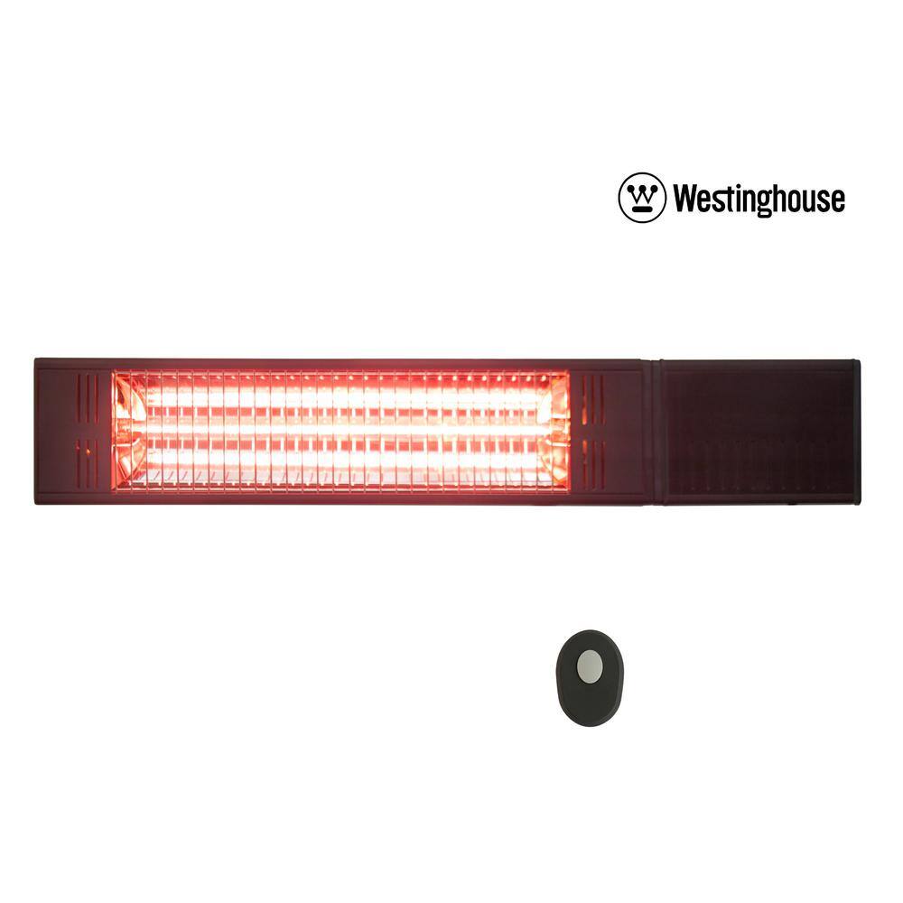 Gold Tube Infrared Electric Outdoor Heater with Remote Control