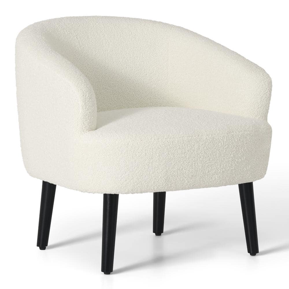 WESTINFURNITURE Bayville 29 in. Mid-Century Modern Barrel WESTINFURNITURE Bayville 29 in. Mid-Century Modern Barrel
