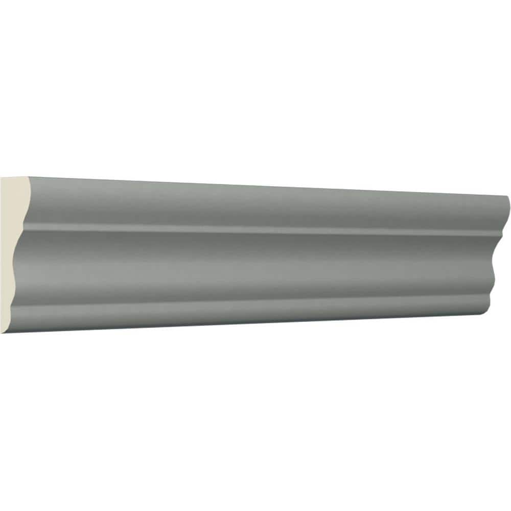 Claremont White Polyurethane Decorative Chair Rail Moulding