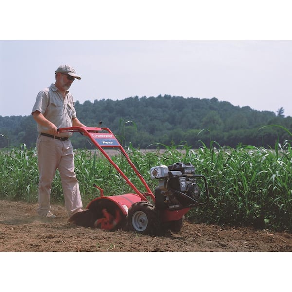 Pony 16 in. 250 cc OHV Briggs and Stratton Engine Rear Tine Forward Rotating Gas Garden Tiller