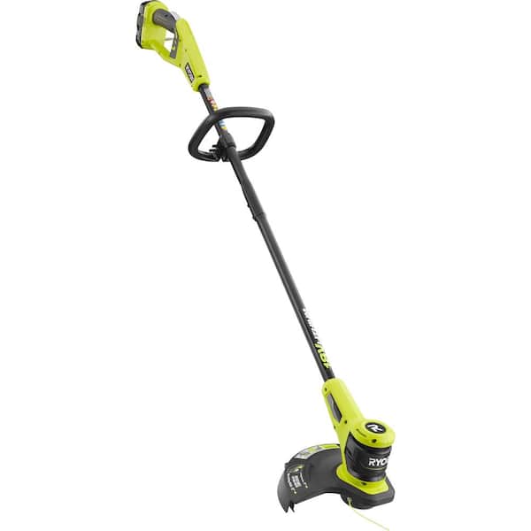 RYOBI P20100-AC ONE+ 18V 12 in. Cordless Battery String Trimmer with Extra 3-Pack of Spool, 2.0 Ah Battery and Charger - 3