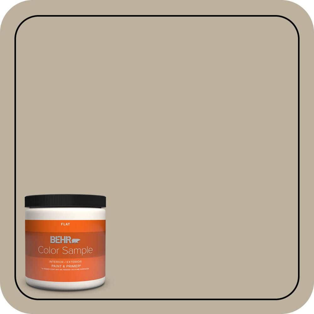 8 oz. #750D-4 Pebble Stone Flat Interior/Exterior Paint & Primer Color Sample price history on PriceWatchPro