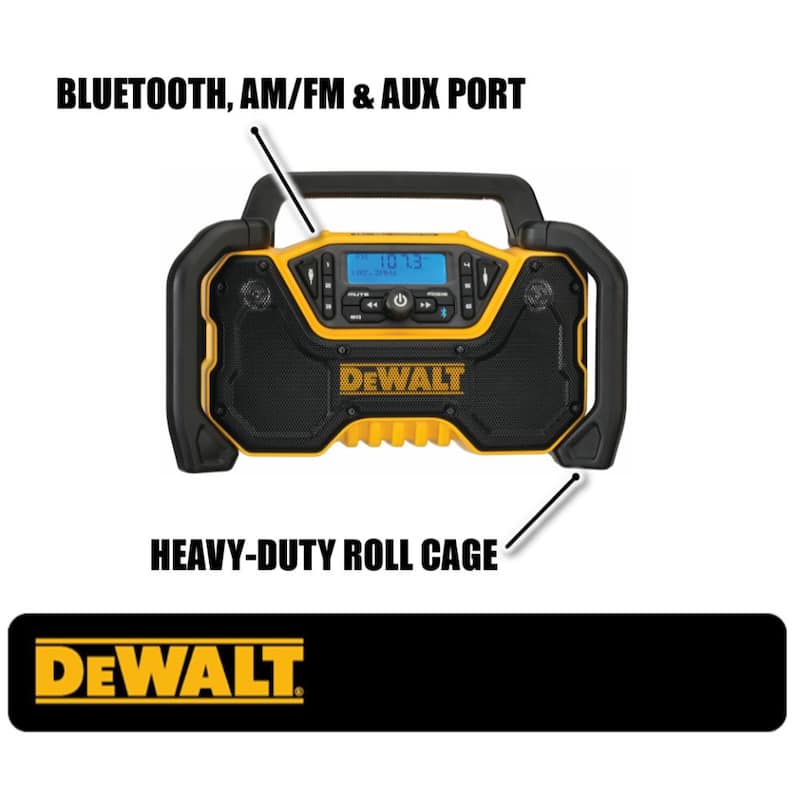 20V MAX Compact Cordless Bluetooth Radio (Tool Only)