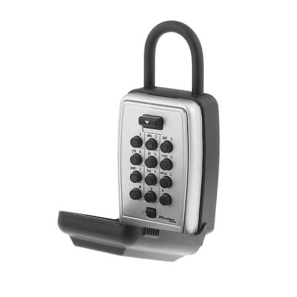 Master Lock Lock Box, Resettable Push Button Combination