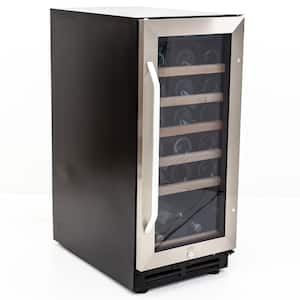 15 in. W 30-Bottle Wine and 0 Can Beverage Cooler