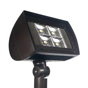 High-Output 1250-Watt Integrated Outdoor LED Flood Light, 18500 Lumens, Dusk to Dawn Outdoor Security Light