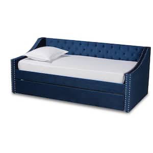 Raphael Blue Twin Daybed with Trundle