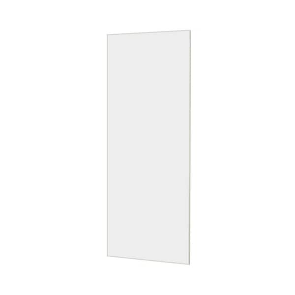 Unbranded Hot Seller White 31 in. W x 70 in. H Rectangle Aluminum Full Length Mirror, Leaning Or Wall Mounted