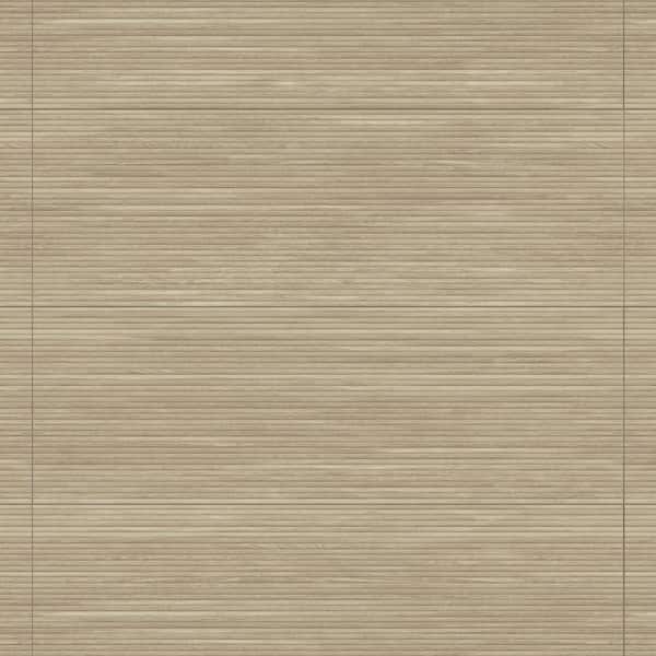 Larchwood Alder 15-3/4 in. x 47-1/4 in. Fluted Ceramic Wall Tile (15.6 sq. ft./Case)