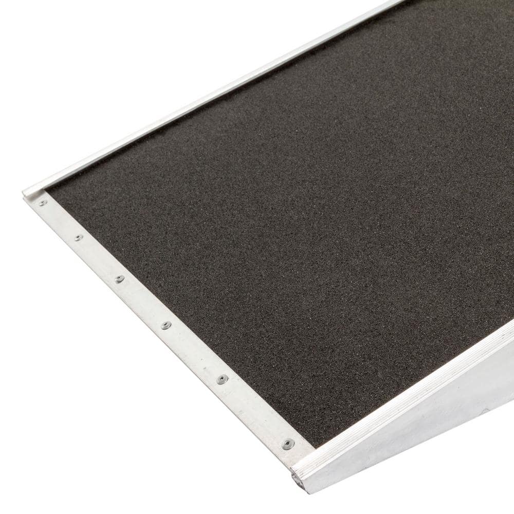 6 ft. Lightweight Folding Aluminum Pet Ramp with Grip Tape