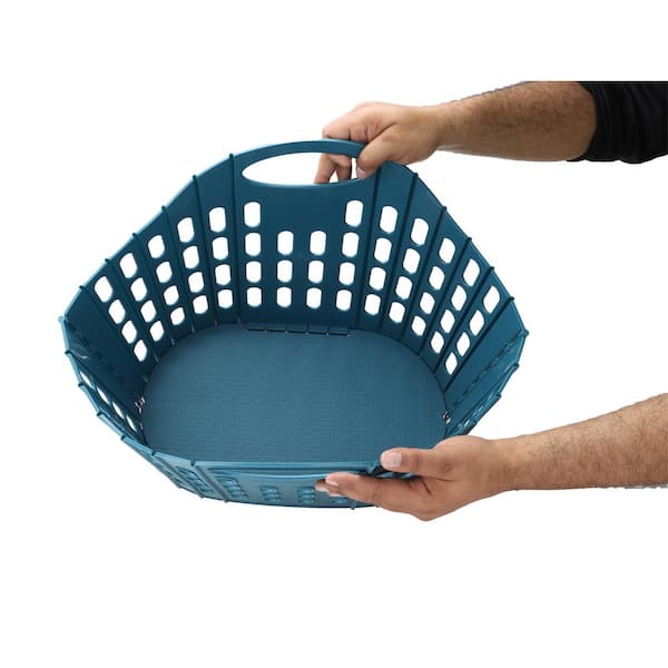 38 Litre Laundry Basket With Handles Bathroom Clothes Storage Small Hipster 