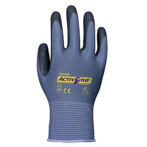 TOWA Micro-Finish Nitrile Coated Large Work Glove Nylon Shell