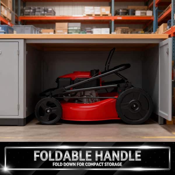 21 in. 144cc OHV 4-stroke engine 2-in-1 side discharge Gas Push Lawn Mower