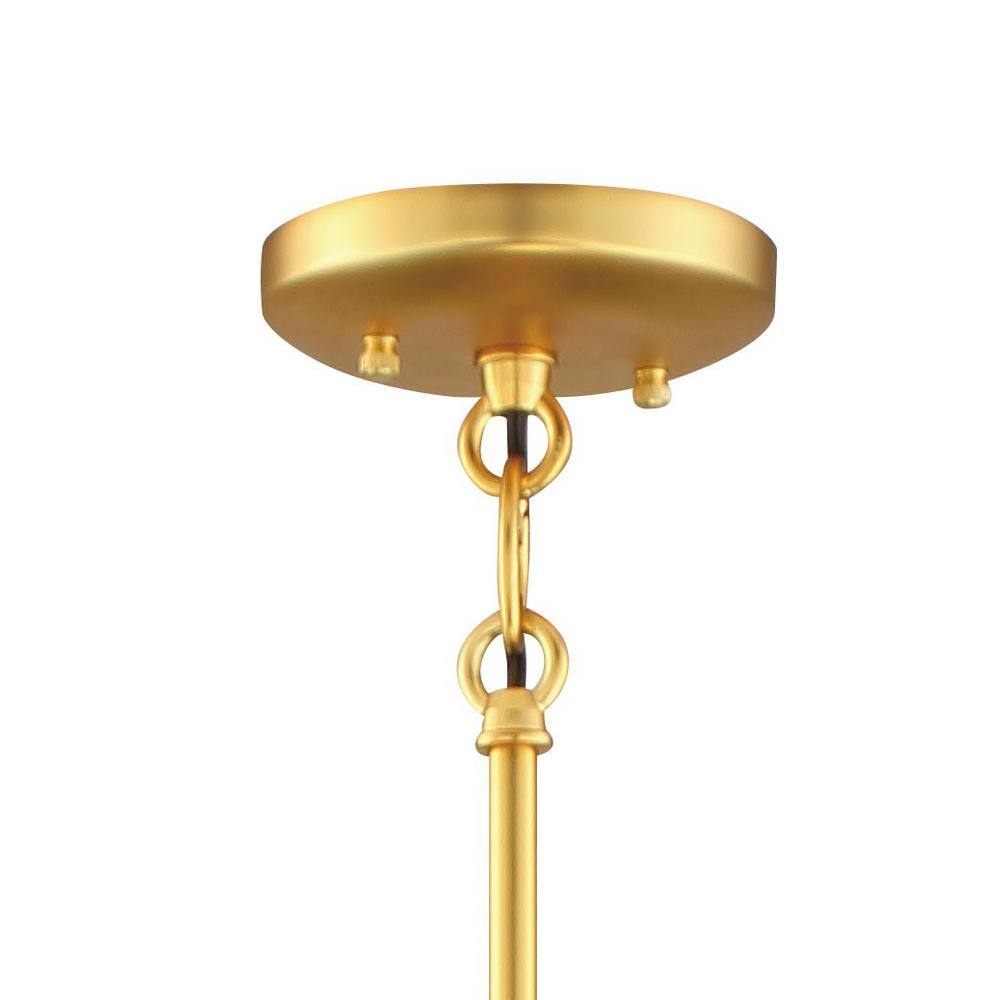 Sable Point Honey Gold 8-Light Lantern Pendant for Indoor/Outdoor