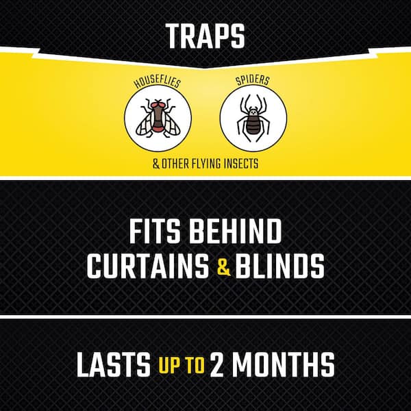 Window Fly Insect Trap (4-Count)