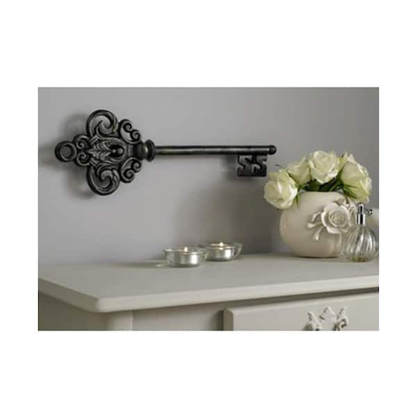 Graham & Brown 17 in. x 6 in. "Castle Key" by Graham and Brown Metal Wall Art
