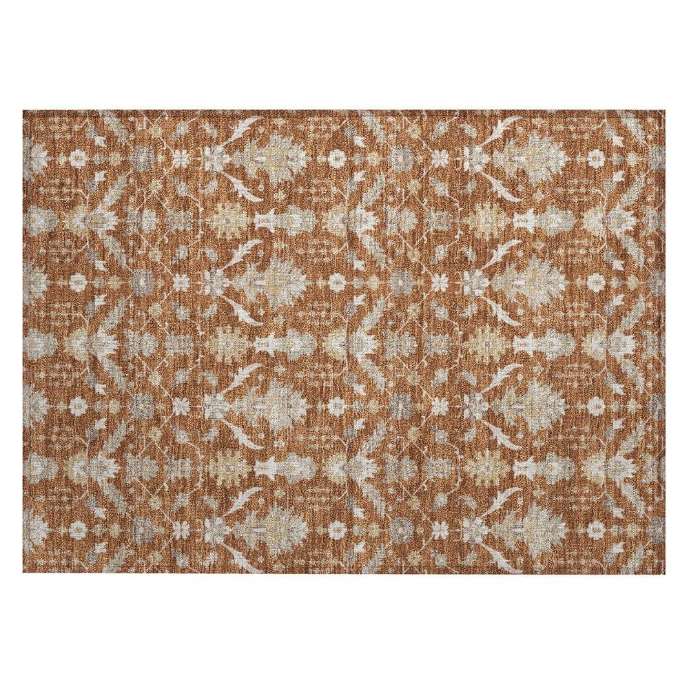 Chantille Machine Washable Indoor/Outdoor Abstract ACN2857 Paprika 2 ft. x 3 ft. Accent Rug price history on PriceWatchPro
