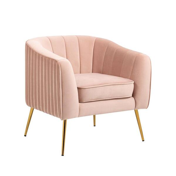 dusky pink chair